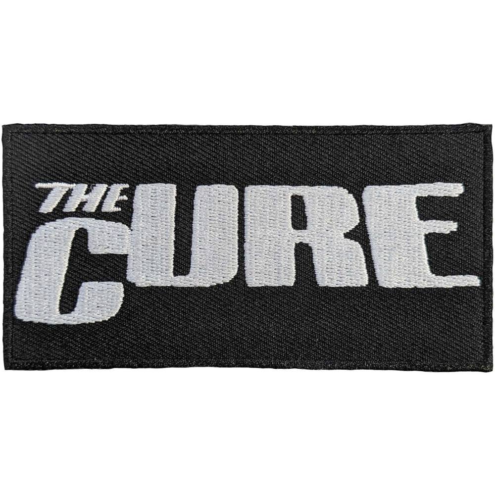 The Cure - Logo Patch - Zwart
